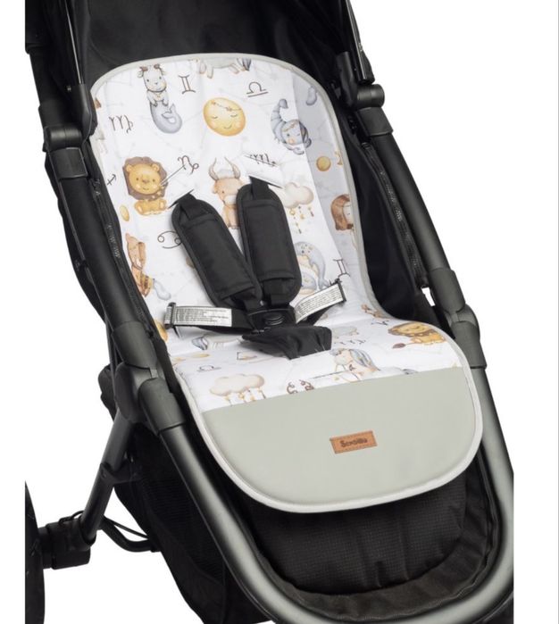 Муселинова Подложка За Количка Zodiac Grey Sensillo