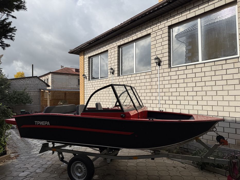 Триера 420 с прицепом
