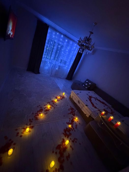 Оформление квартир)романтический вечер)