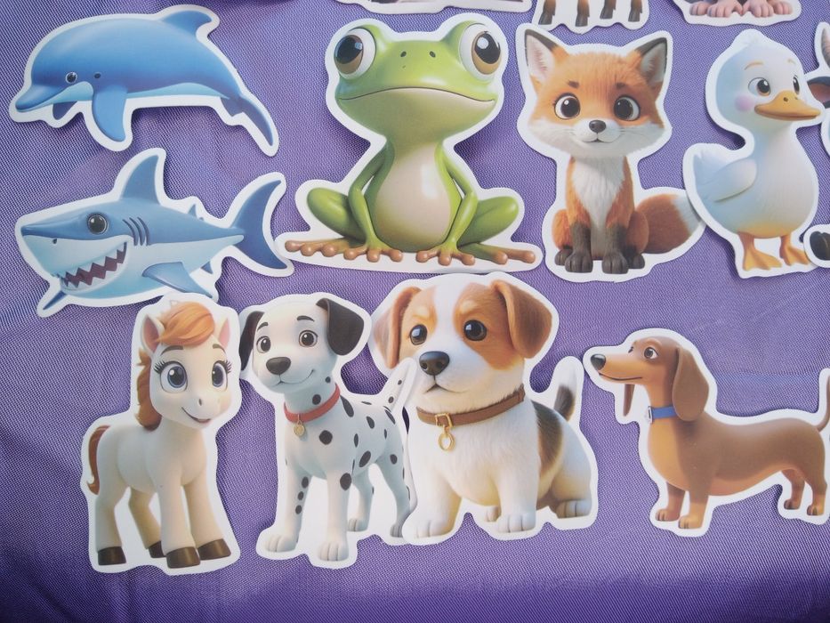 Стикери Сладки животни, 50 броя
