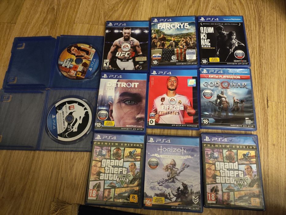 диски playstation 4