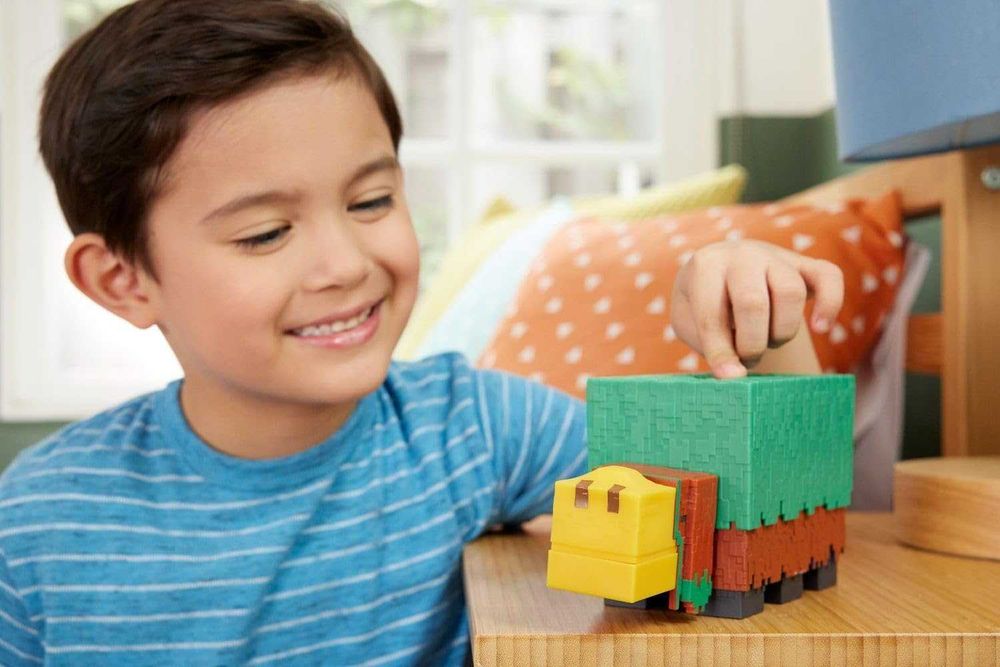 Фигурка Minecraft Sniffer от Mattel,16СМ, точные звуки из игры