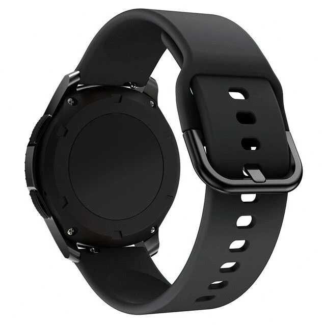 Curea de silicon 18mm ceas Fossil Q Tailor Huawei Watch LG Watch Style