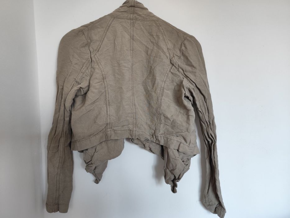 Fora cardigan scurt din in