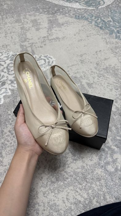 chanel балетки новые 39 размер
