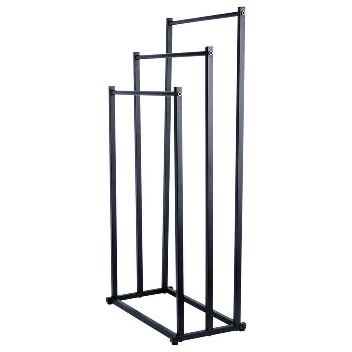 Стойка за хавлии за баня, метална стойка, 3 нива