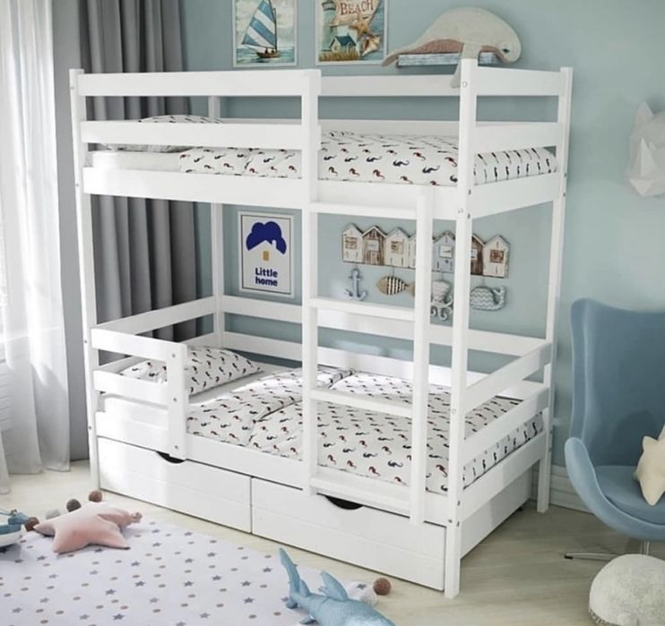 Двухъярусная детская кровать. Россия.Со склада.В ассортименте