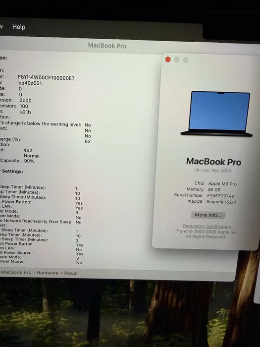  MacBook Pro 16 inch M3 Pro**36 GB**512 SSD**