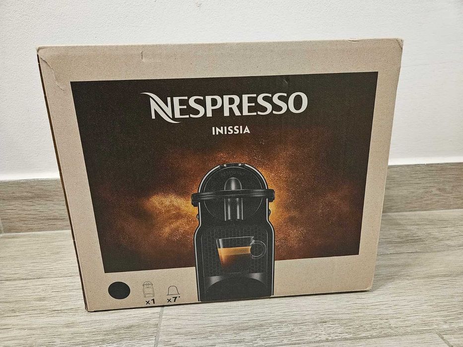 Espressor 1260W, "Inissia", Negru - Nespresso