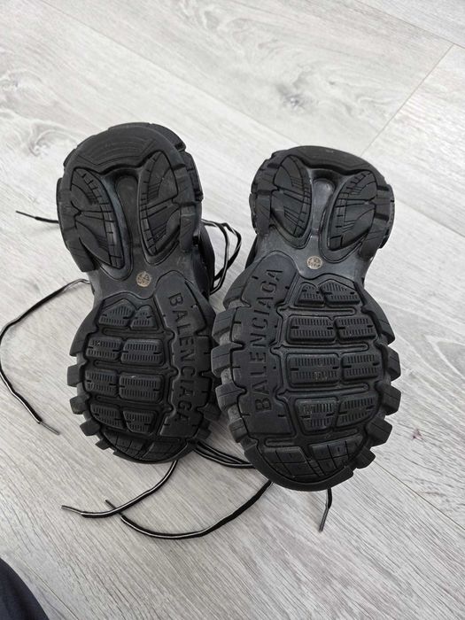 Balenciaga Track Black cu LED