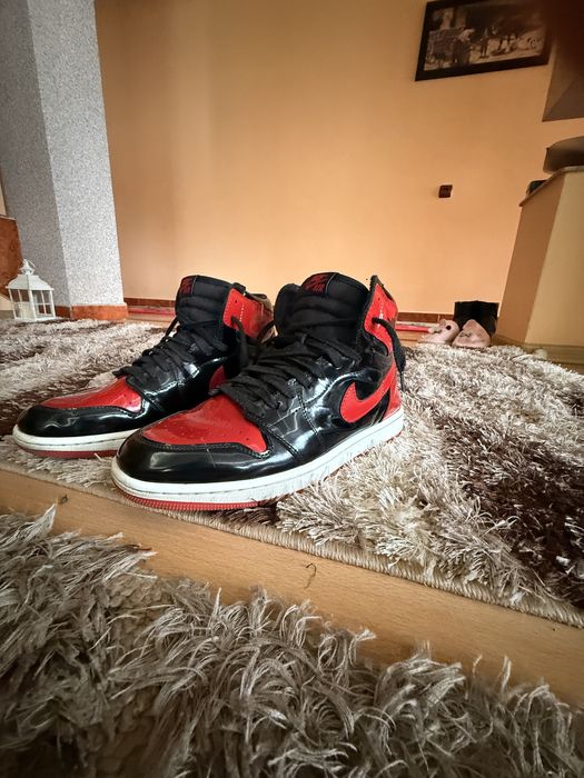 Nike jordan 1 high patent bred