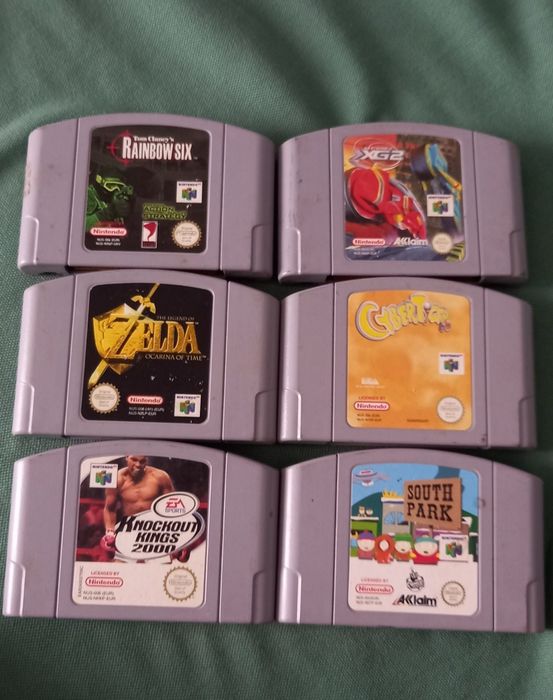 Lot 6 Jocuri Nintendo / Casete Consola Nintendo 64 / N64
