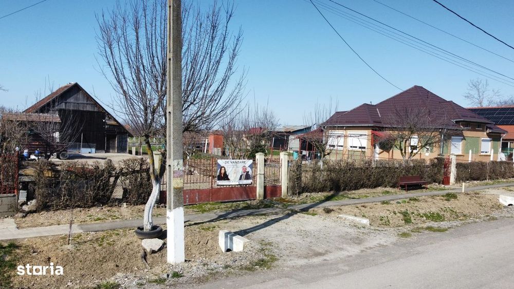 Teren intravilan 1.400 mp, ideal pentru constructia unei case