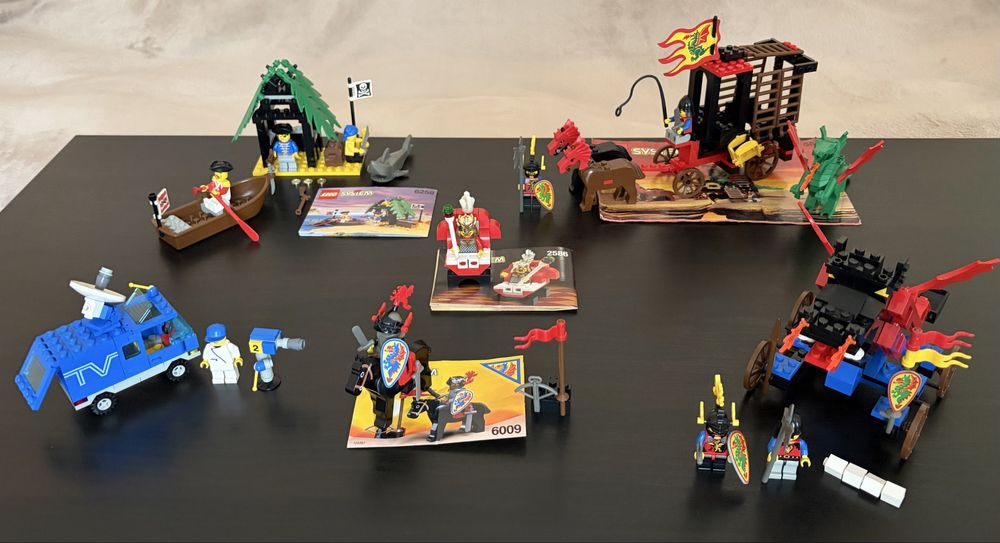 Различни лего сетове