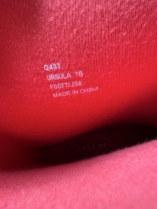 Coach гумени ботуши, 37 номер