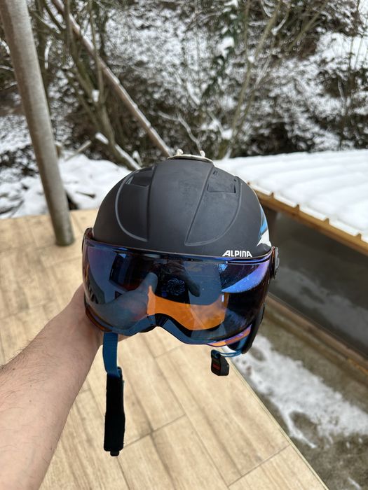 Ски каска със визьор Alpina sports CARAT LE VISOR
