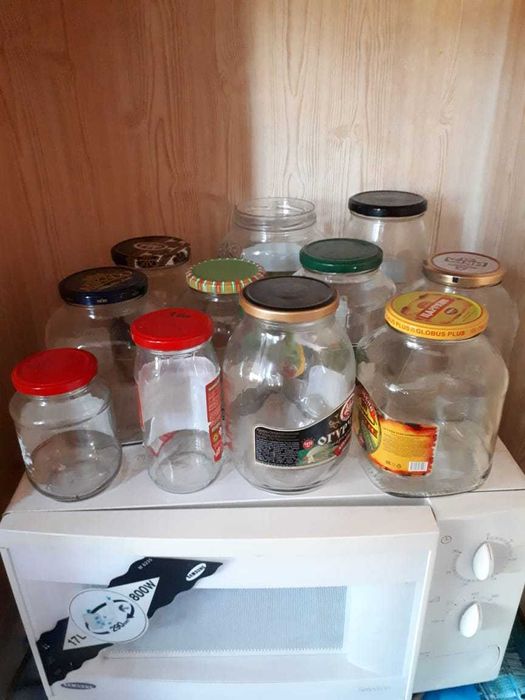 Банки стеклянные