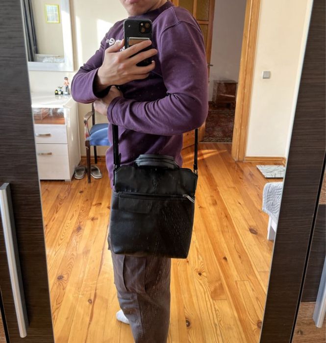 Кожаная сумка, барсетка оригинал U.S.Polo Assn.