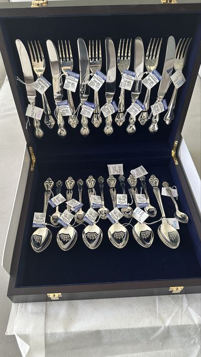 Серебряный столовый набор