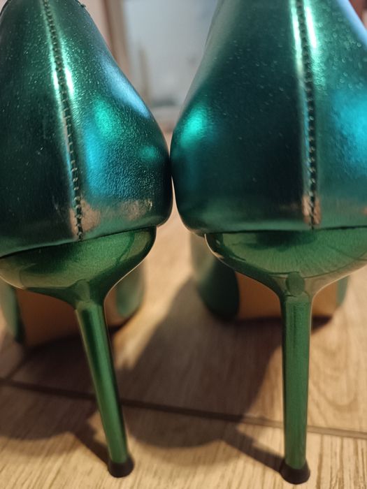 Pantofi damă Benaza verzi eleganți