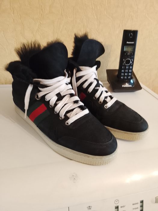 Зимние кеды. GUCCI. Оригинал.