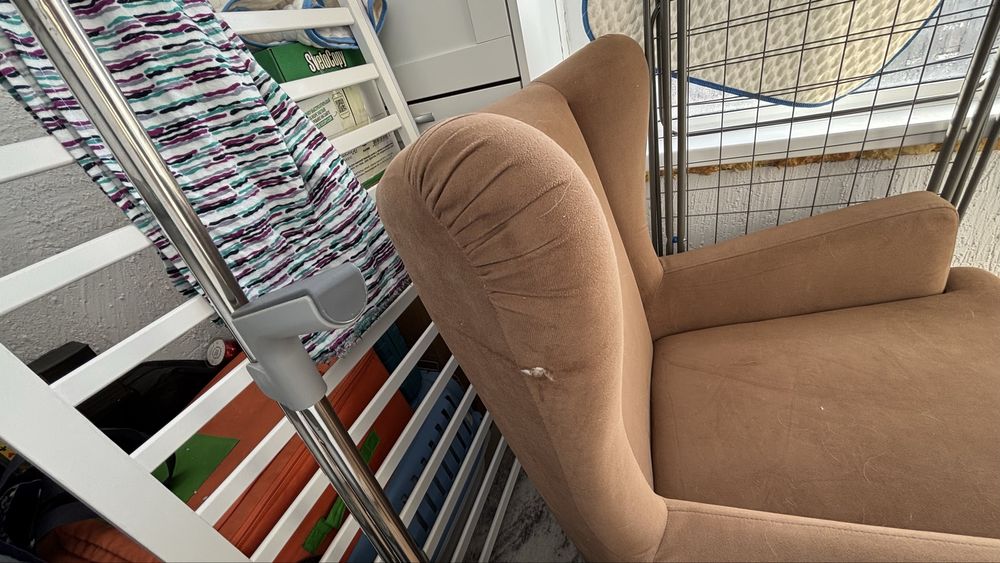 Кресло мягкое бу