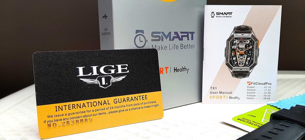 LIGE Смарт часовник за мъже