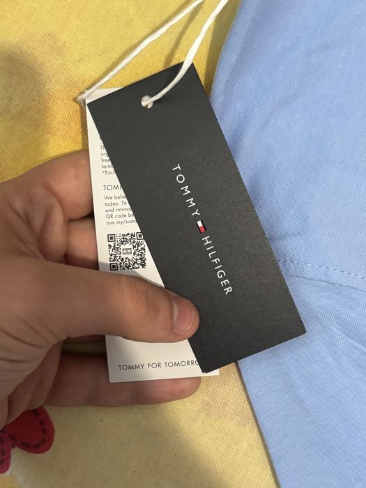 Tricou Tommy Hilfiger Albastru deschis