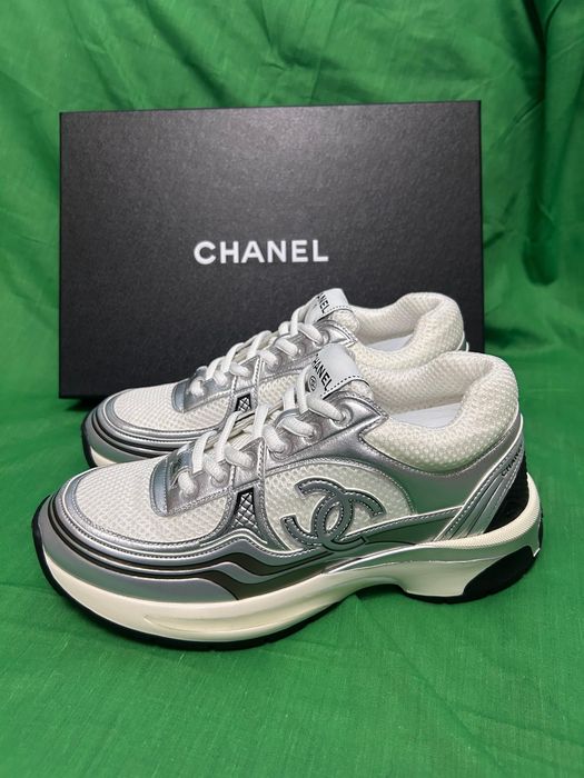 Chanel CC Runner White