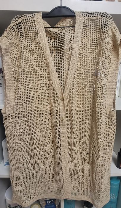 Ilic croșetat manual – model unic, lucrat cu grijă