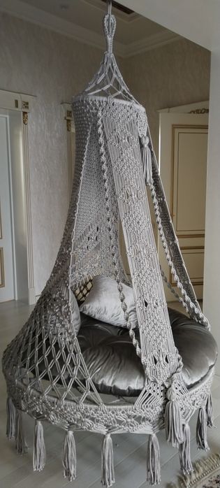 Шатёр-качели, ручная индивидуальная работа