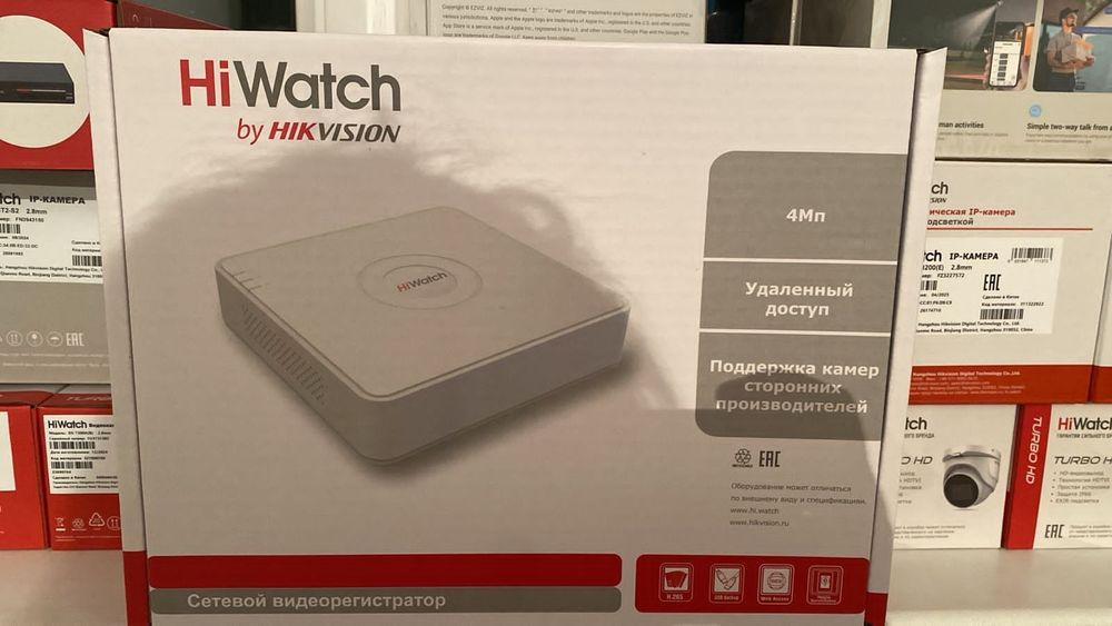 В наличии видеокамеры