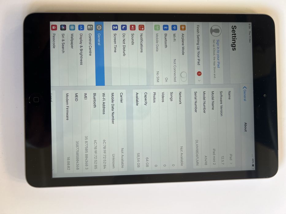 Ipad mini 2 64GB