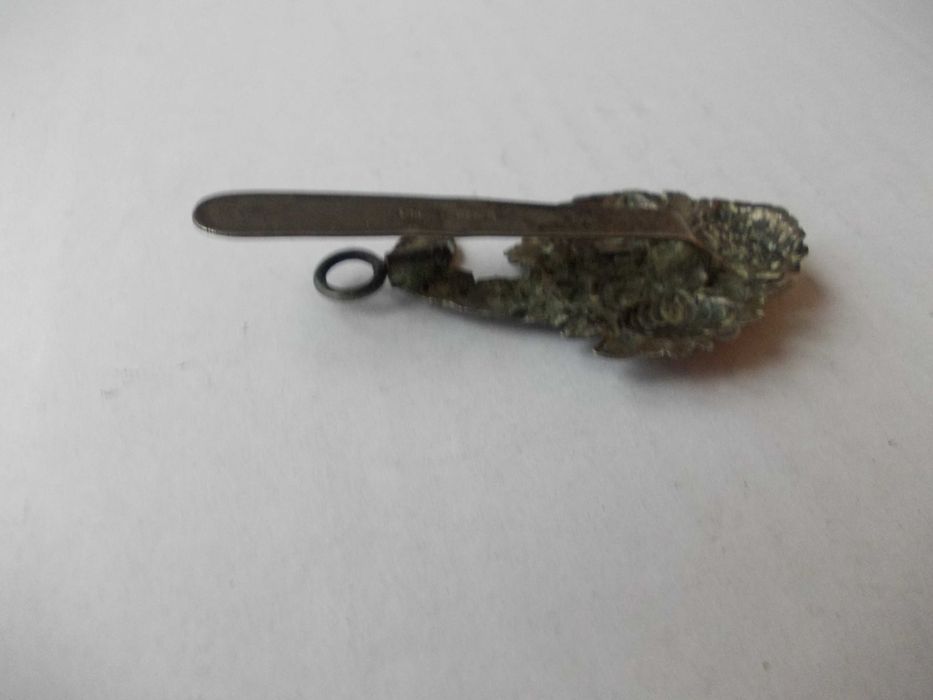 Accesoriu vestimentar vechi din argint