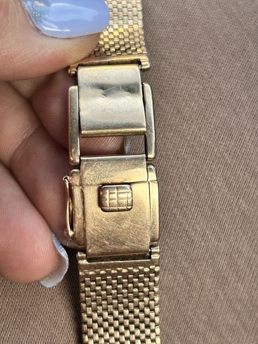 Браслет золото  на часы 585