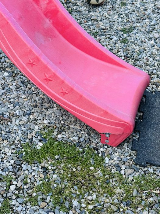 Loc de joaca din lemn copii utilizat