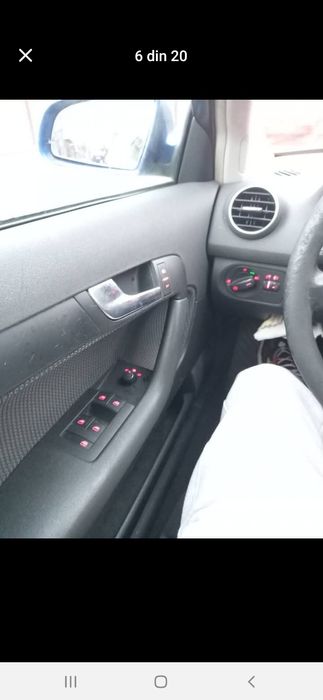 Masina . Audi a 3 model 2008 diesel. Motor 2000 cm.140 kai o mașină bine întreținută.
