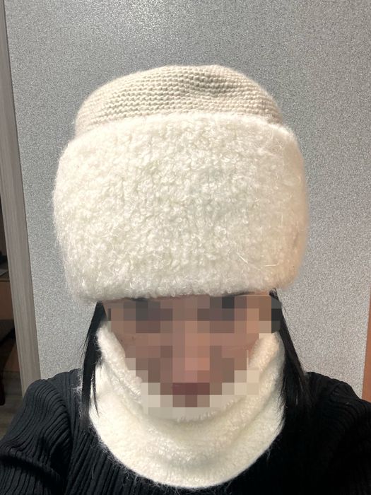 Набор шапка+хомут. Новый