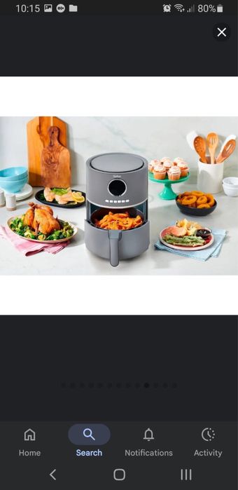 Friteuza cu aer cald Tefal Ultra Fray Digital EY111B15-