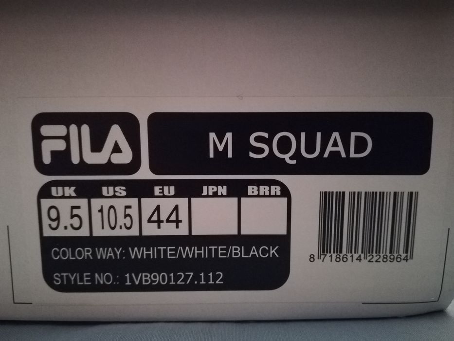 Fila M-Squad White/Black (Hip Hop & Rap)