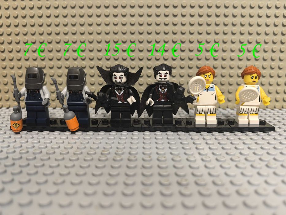 LEGO минифигурки рицари пирати нинджаго космос колекционерски стар уорс уестърн фортнайт властелинът на пръстените други ЧАСТ 4