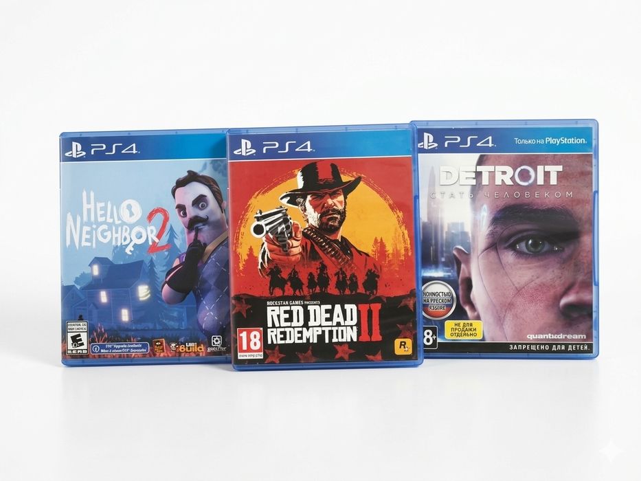 Диски на Playstation 4