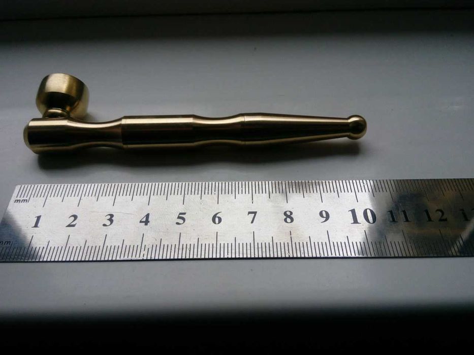 курительная трубка (№102) «Латунь»