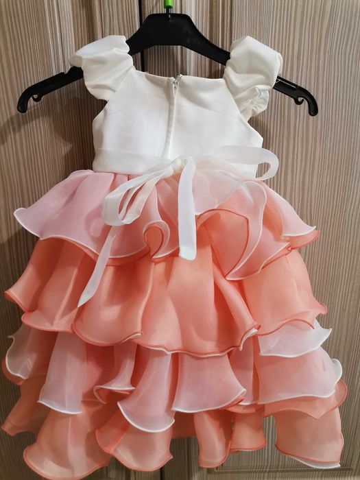 Нарядное платье для девочки на 1 годик на рост 80-86