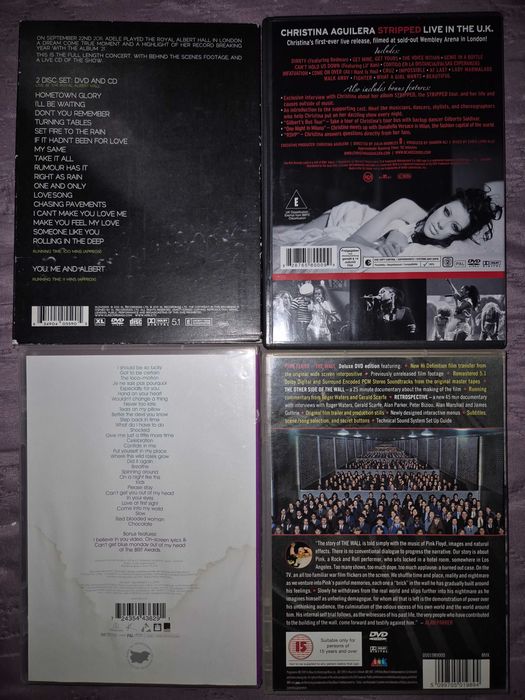 Оригинални музикални DVD дискове.