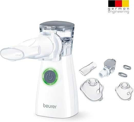 Безшумен аерозолен  инхалатор Beurer IH 57 самопочистващ компактен