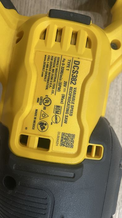 DeWalt сабельная пила