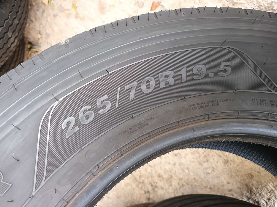 1 тежкотоварна гума 265/70 R19.5 Goodyear KMax S 140/138M M+S