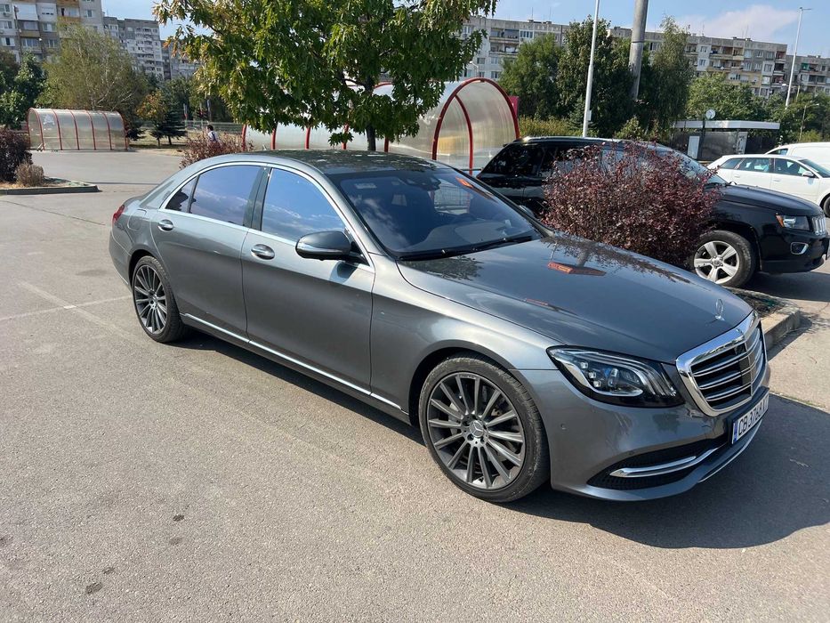 Mercedes S 560 L, 4-matic, 2018г. 9-G tronic