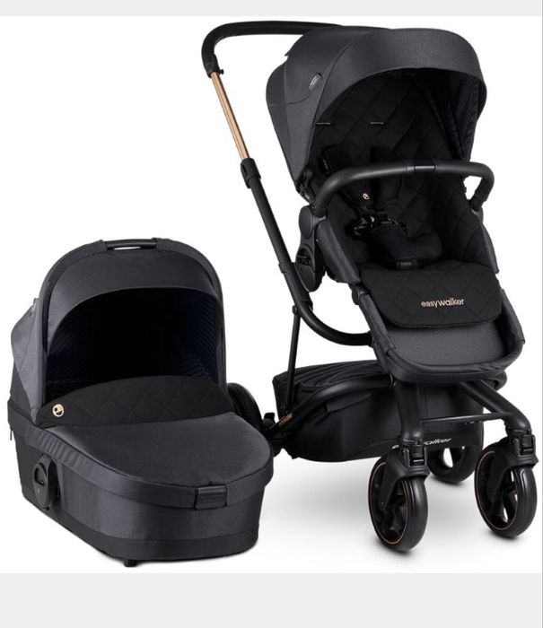 Комбинирана количка 2 в 1 Easywalker - Harvey 3 Premium, Gold Edition